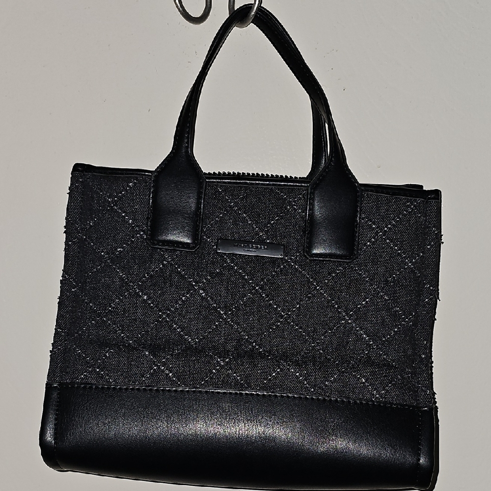 Kurt Geiger Black Quilted Tote Bag